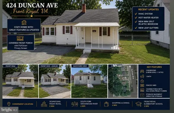 424 Duncan Ave, FRONT ROYAL, VA 22630