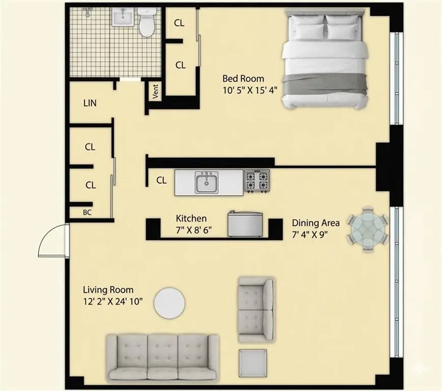 444 Neptune Avenue #10N, Brooklyn, NY 11224 - #1