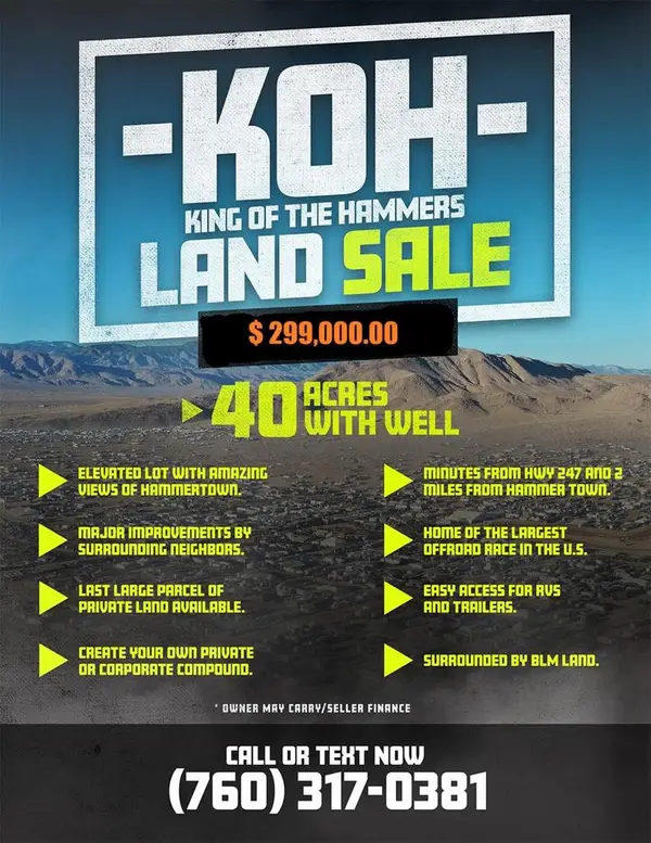 7404 Memory Lane, Johnson Valley, CA 92285