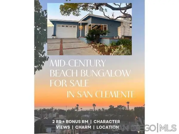 Address Withheld By Seller, San Clemente, CA 92672