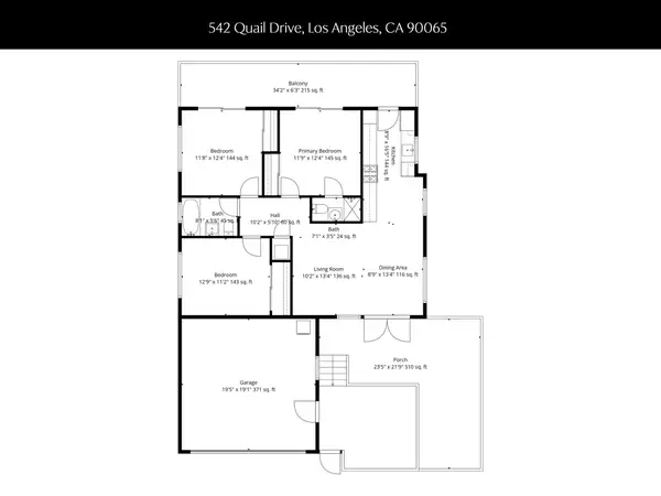 542 Quail Drive, Los Angeles, CA 90065