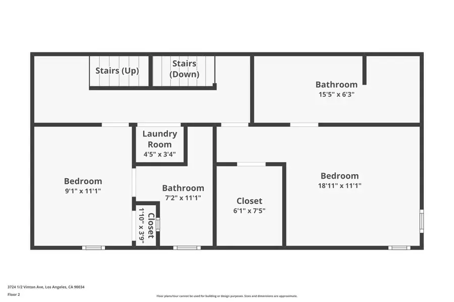 3724 1/2 Vinton Avenue, Los Angeles, CA 90034 - #3