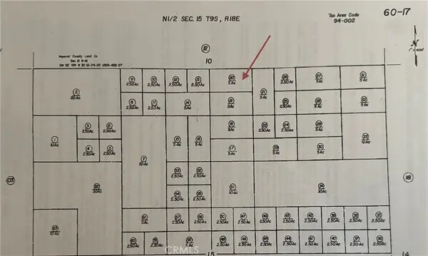 0 N1/2 Of Nw1/4 Of Nw1/4 Of Ne1/4 Sec 15 T9s R18e 5a, Winterhaven, CA 92283