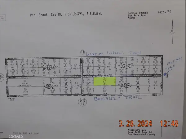 0 Mustang Trail, Helendale, CA 92342