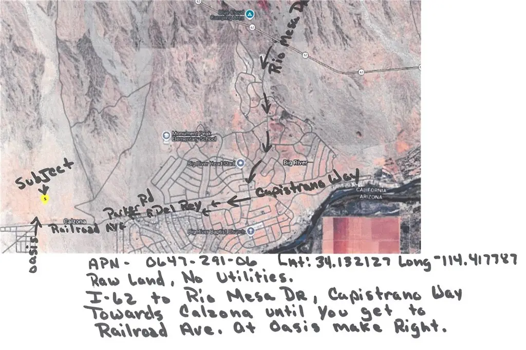 6 Sw Calzona, Earp, CA 92280 - #1