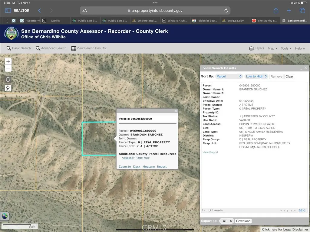 0 Eveshorn Road, Oro Grande, CA 92368 - #1