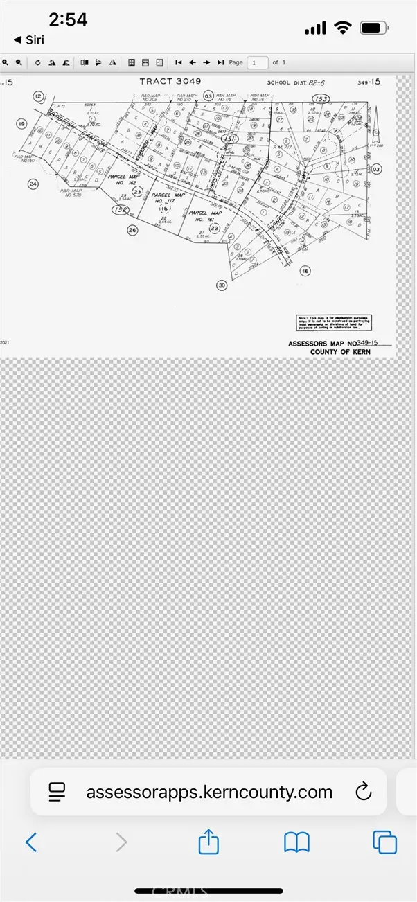 116 Parcel Map, Bodfish, CA 93205 - #2