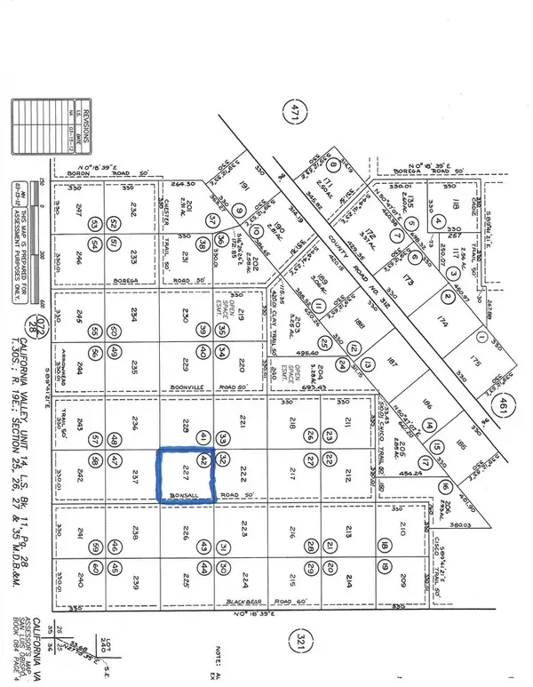 0 Bonsall Road, Santa Margarita, CA 93453