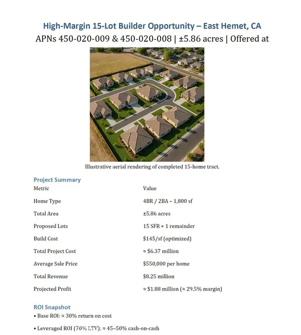 0 Stetson Avenue, Hemet, CA 92544