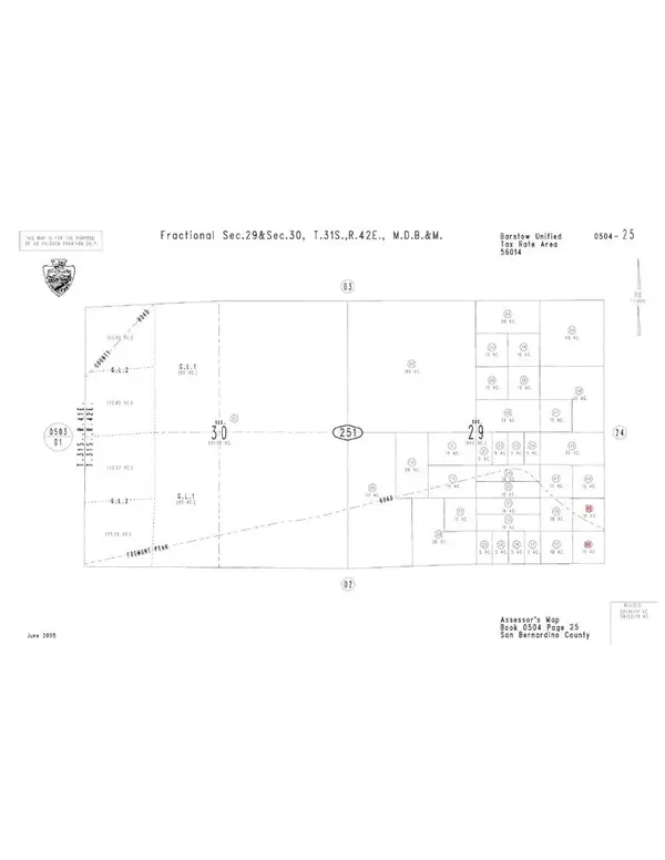 0 Fremont Peck Road, Hinkley, CA 92347