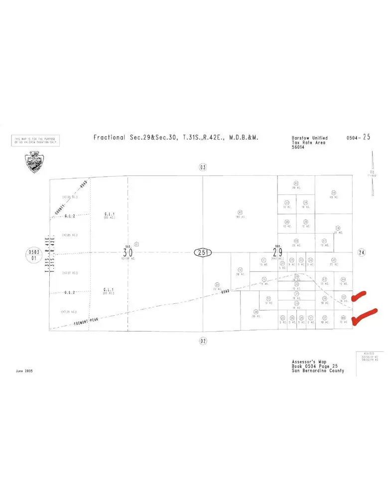 0 Fremont Peck Road, Hinkley, CA 92347 - #1