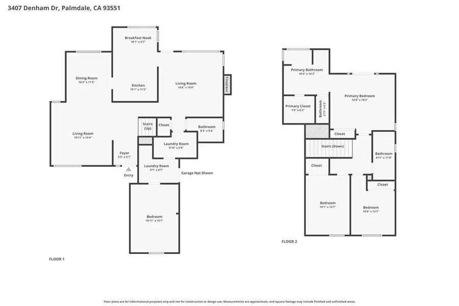 3407 Denham Drive, Palmdale, CA 93551 - #2