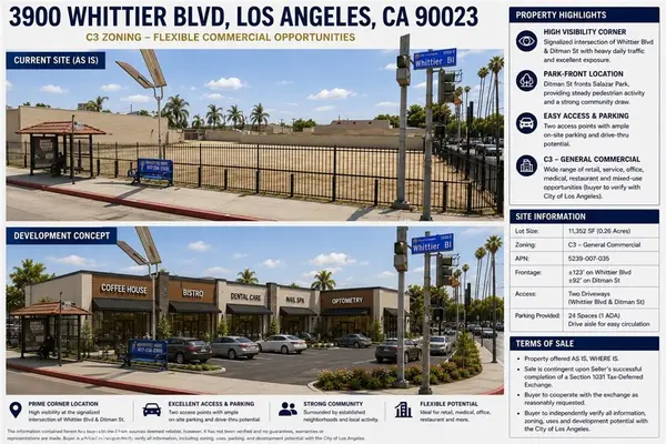 3900 Whittier, Los Angeles, CA 90023