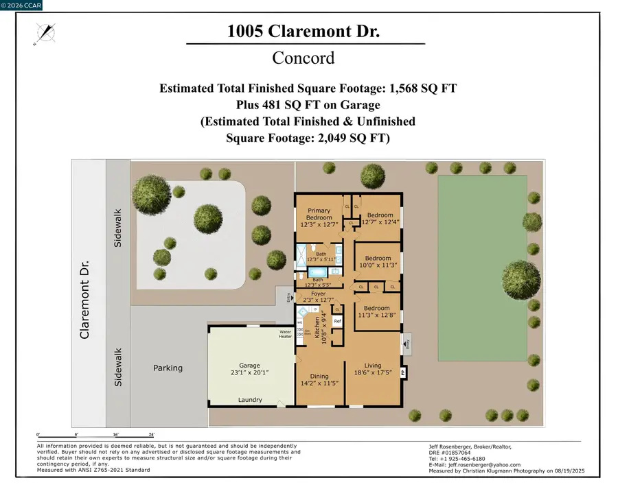 1005 Claremont Dr, Concord, CA 94518 - Image #2