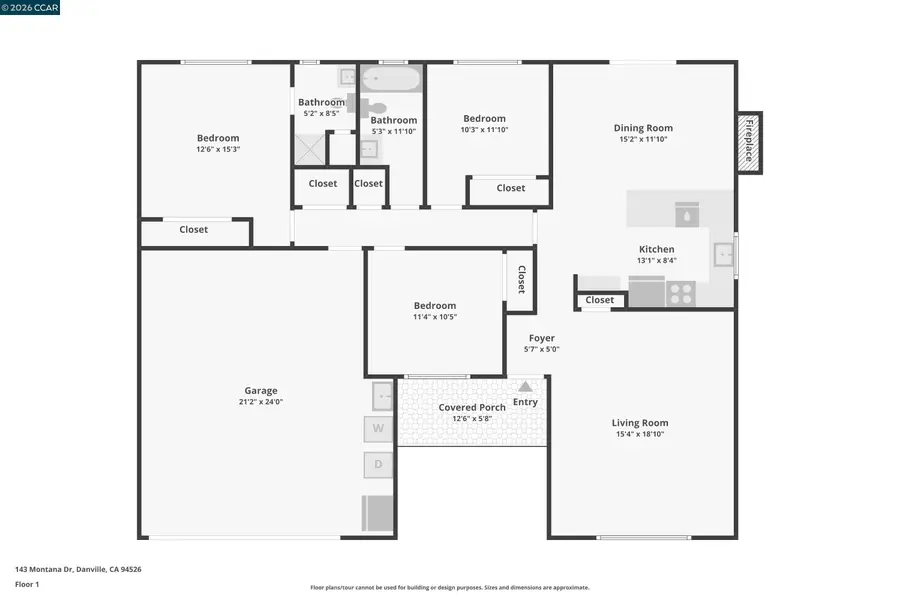 143 Montana Dr, Danville, CA 94526 - #2