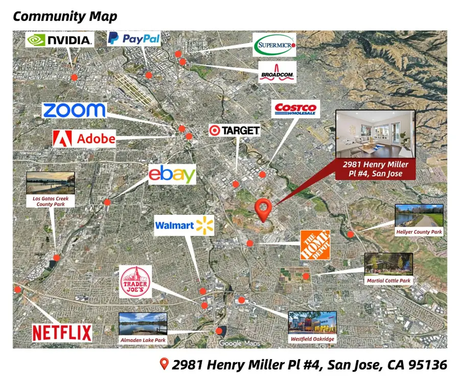 2981 Henry Miller Place  #4, San Jose, CA 95136 - #2