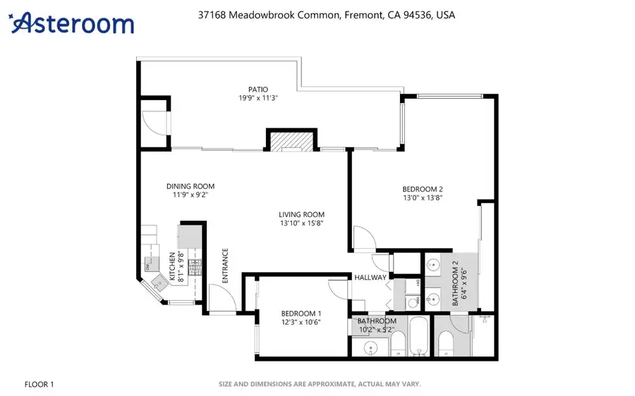 37168 Meadowbrook Common  #105, Fremont, CA 94536 - #3
