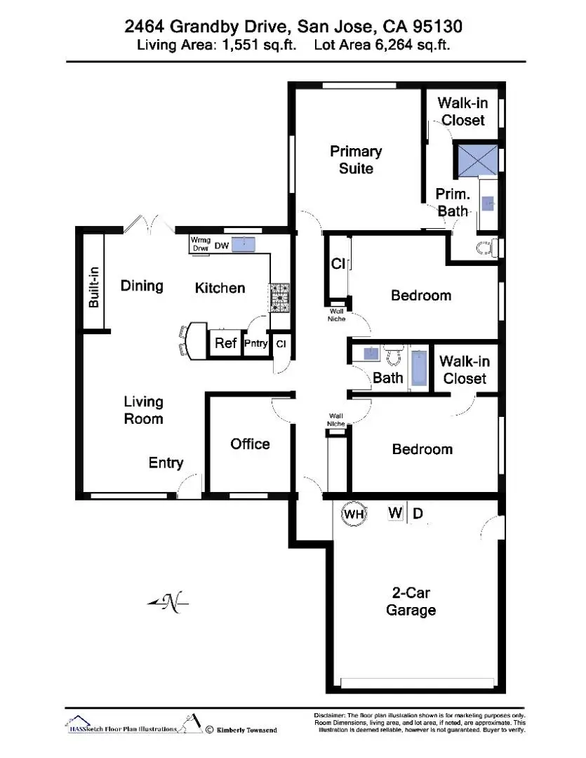 2464 Grandby Drive, San Jose, CA 95130 - #2