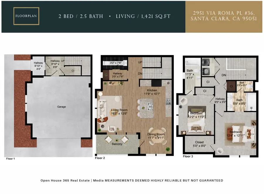 2951 Via Roma Place  #36, Santa Clara, CA 95051 - #3