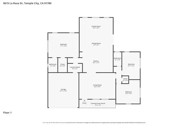 9615 La Rosa, Temple City, CA 91780 - #2