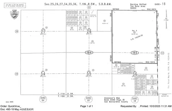 0 Powerline Rd, Hinkley, CA 92347