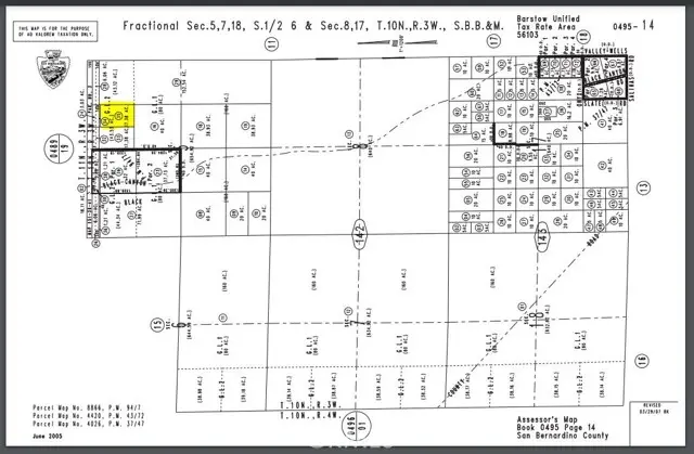 0 Holstead Parcel #0495-142-35 Road, Hinkley, CA 92347 - #1