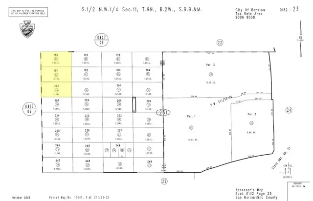 0 Santa Catalina Avenue, Barstow, CA 92311 - #1