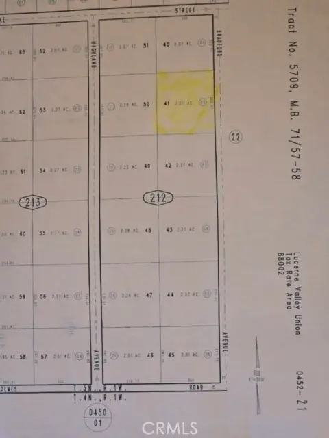 0 Bradford Avenue, Lucerne Valley, CA 92356 - #3