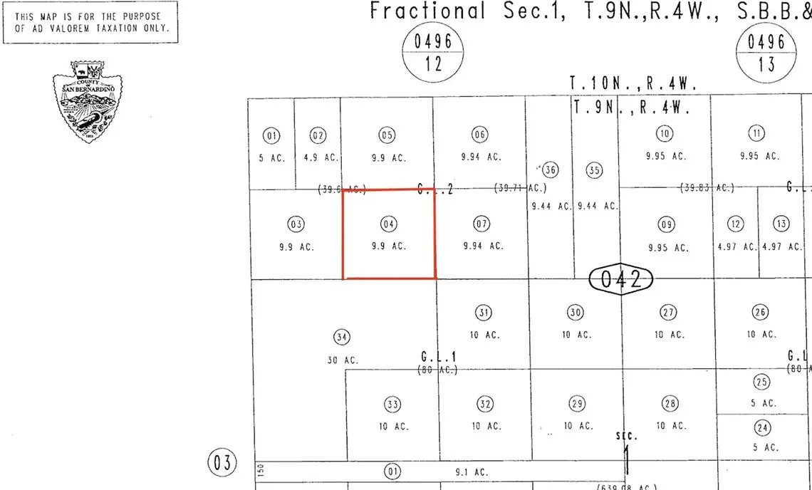 0 South of Cook Rd, Hinkley, CA 92347 - #1