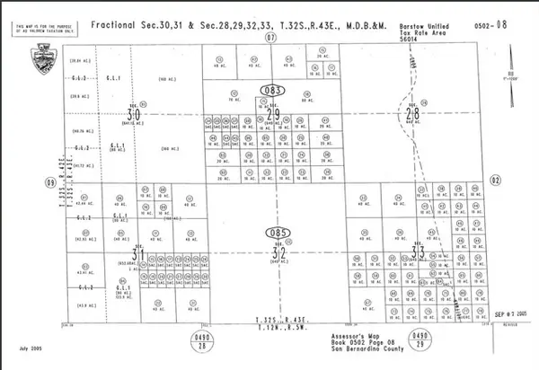 0 W off Hoffman Rd, Hinkley, CA 92347