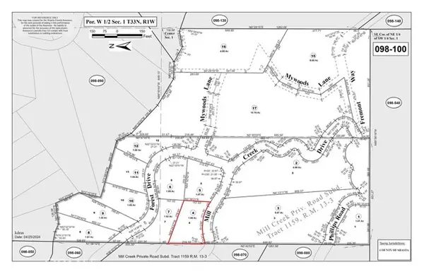 0 Mill Creek Drive, Oak Run, CA 96069