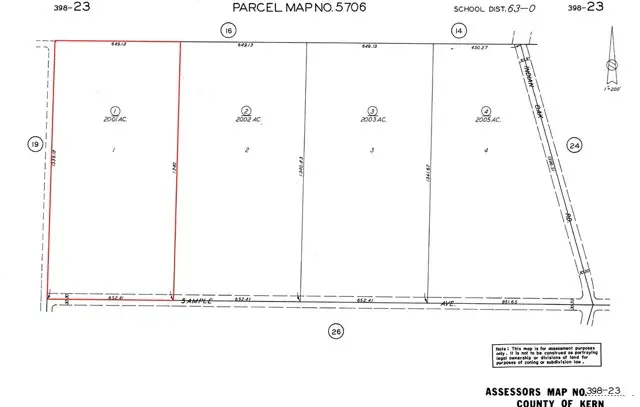 0 Sample Avenue, Caliente, CA 93518 - #2