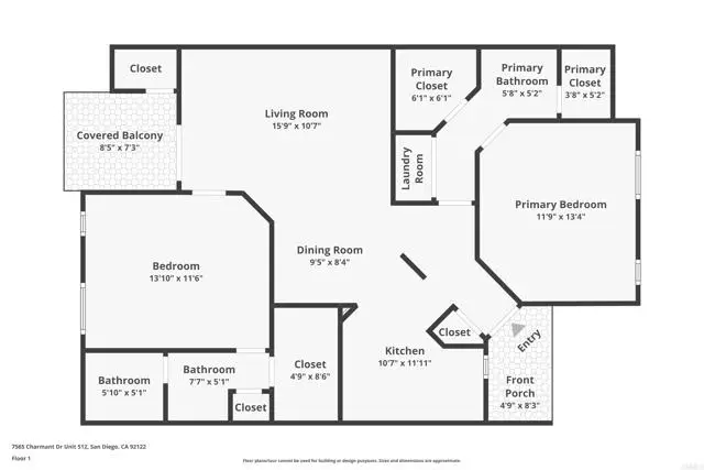 7565 Charmant Dr  #512, San Diego, CA 92122 - Image #1