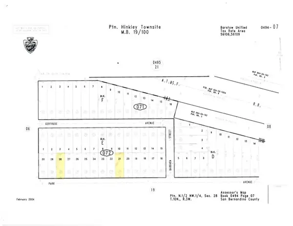 0 Park, Hinkley, CA 92347
