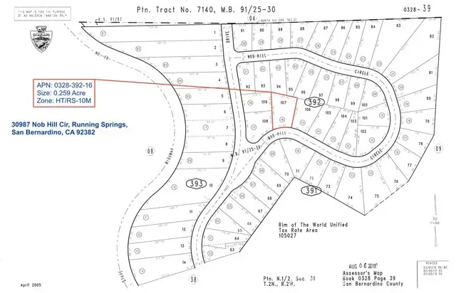 30987 Nob Hill Circle, Running Springs, CA 92382 - #1