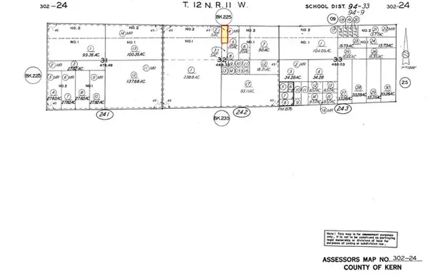 36 Street North of Rosewood Blvd East Hwy. 58, California City, CA 93505