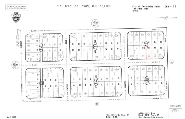 0 Clare Avenue, Twentynine Palms, CA 92277 - #3