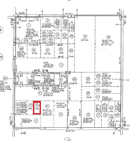 0 187th St W and Avenue D12, Lancaster, CA 93536