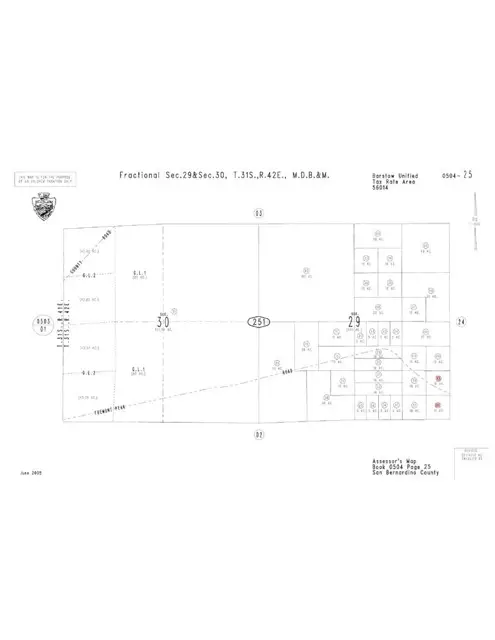 0 Fremont Peck Road, Hinkley, CA 92347