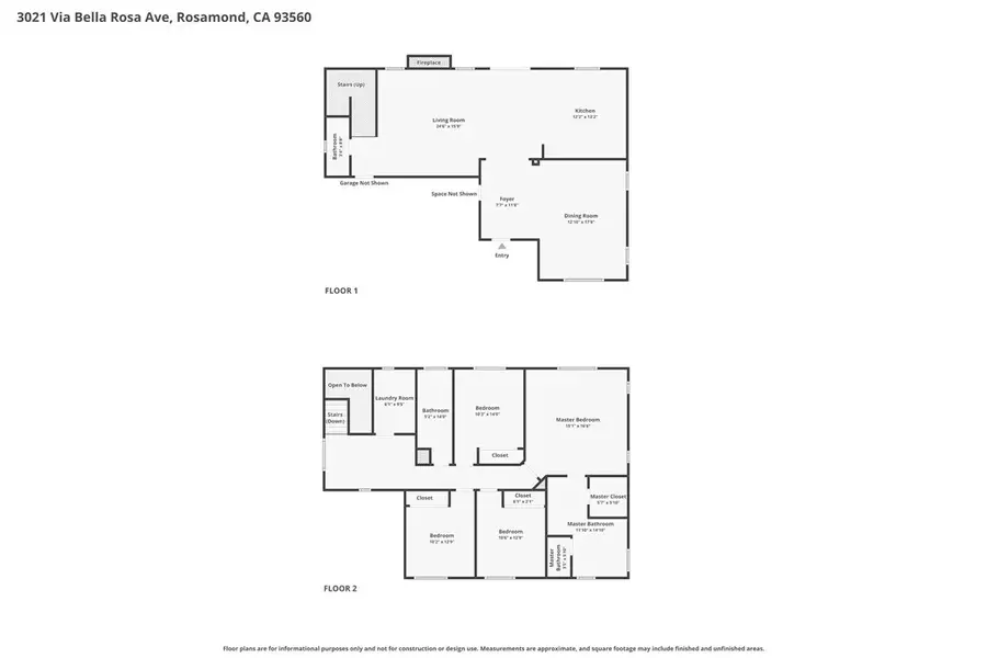 3021 Via Bella Rosa, Rosamond, CA 93560 - #3