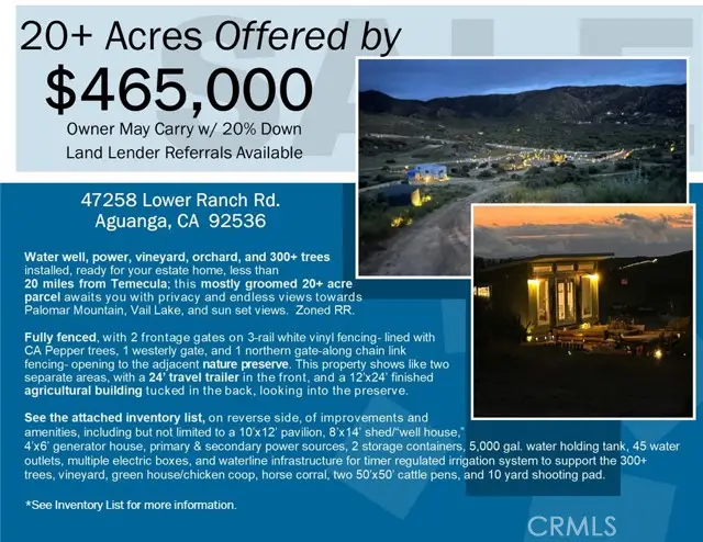 47258 Lower Ranch Road, Aguanga, CA 92536 - #2