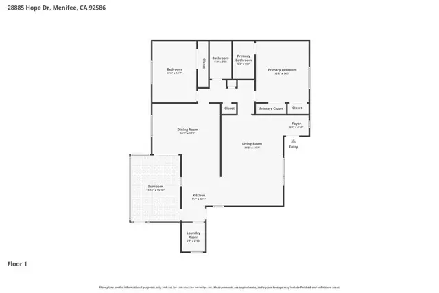 28885 Hope Drive, Sun City, CA 92586 - #3