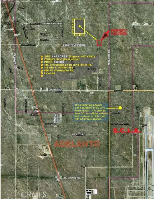 0 Desert Flower Rd. & Adelanto Rd. Road, Adelanto, CA 92301 - #1