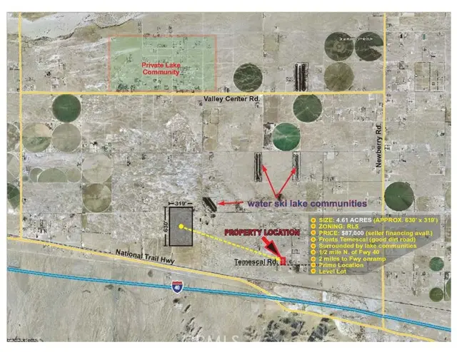 0 Tujunga Ave. & Temescal St., Newberry Springs, CA 92365 - #1