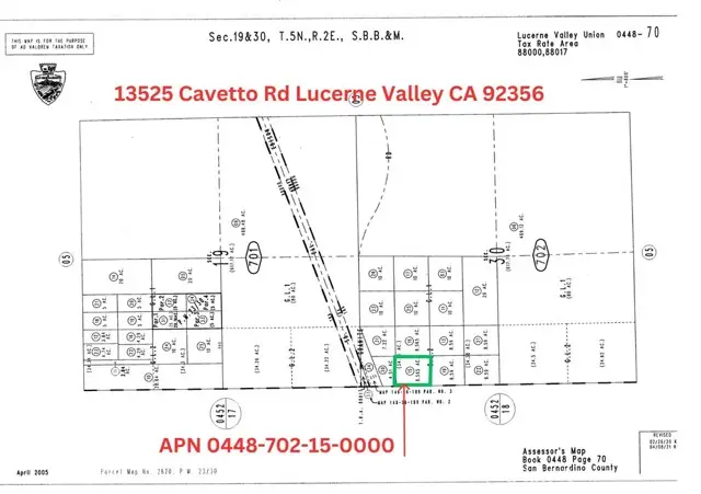 13525 Cavetto Road, Lucerne Valley, CA 92356 - #1