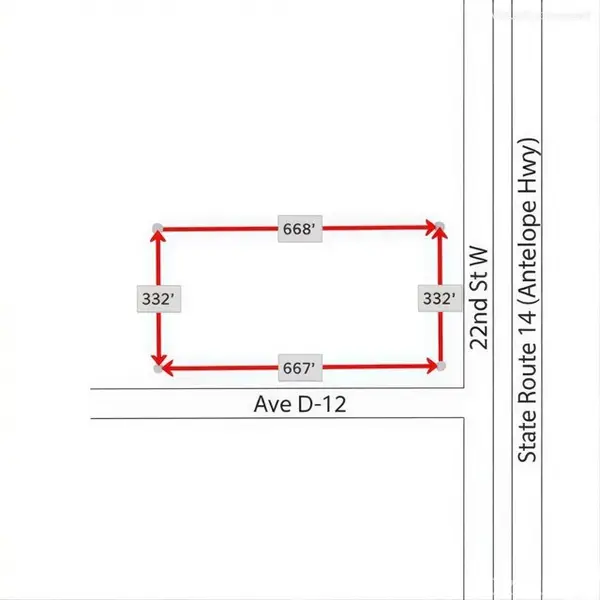 0 Vac Cor Avenue D-12/22nd Street, Lancaster, CA 93536