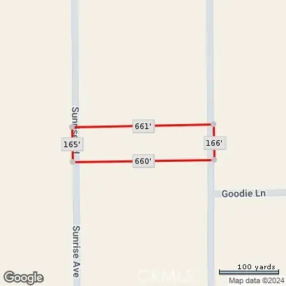 0 SUNRISE Avenue, Twentynine Palms, CA 92277