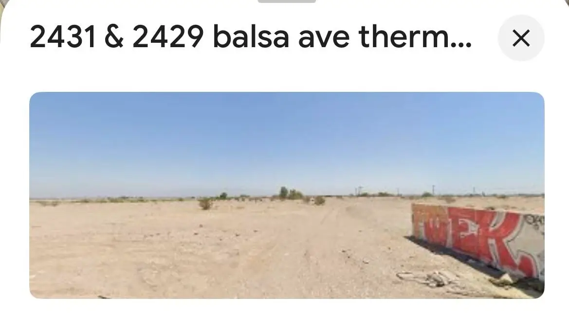 2431 & 242 Balsa Ave., Thermal, CA 92274 - #1