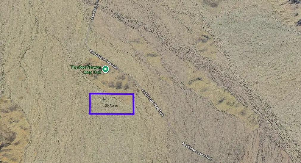 20 Ac Red Canyon Jeep Trail, Indio, CA 92201 - Image #1