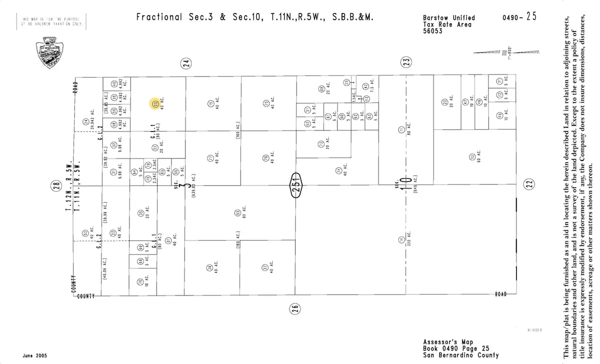 0 Hoffman Road, Hinkley, CA 92347 - #1